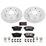 Power Stop 03-07 Honda Accord Front & Rear Z17 Evolution Geomet Coated Brake Kit (1x psbCRK2391, 1x psbCRK1043) thumbnail 1