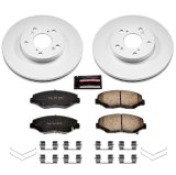 Power Stop 03-07 Honda Accord Front & Rear Z17 Evolution Geomet Coated Brake Kit (1x psbCRK2391, 1x psbCRK1043) thumbnail 2