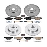Power Stop 03-06 Mercedes-Benz S430 Front & Rear Z23 Evolution Sport Brake Kit (1x psbK6567, 1x psbK5120) thumbnail 2