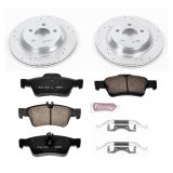 Power Stop 03-06 Mercedes-Benz S430 Front & Rear Z23 Evolution Sport Brake Kit (1x psbK6567, 1x psbK5120) thumbnail 3