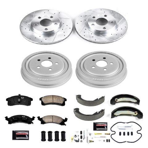 Power Stop 03-05 Chevrolet Cavalier Front & Rear Z23 Evolution Sport Brake Kit (1x psbK3156, 1x psbKOE15380DK) thumbnail 3