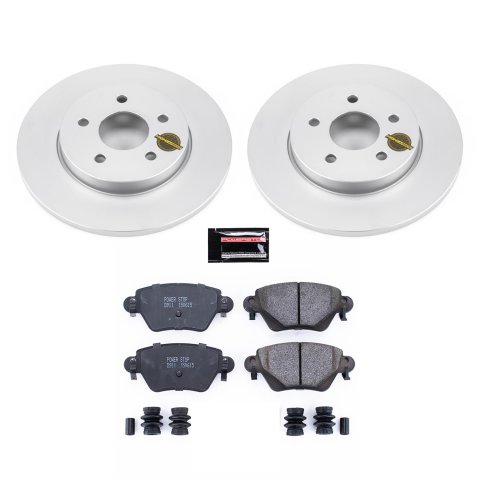 Power Stop 02-05 Jaguar X-Type Front & Rear Z23 Evolution Sport Coated Brake Kit (1x psbCRK1390, 1x psbCRK1373) thumbnail 8