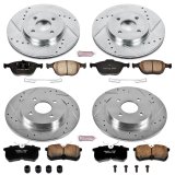Power Stop 02-04 Ford Focus Front & Rear Z23 Evolution Sport Brake Kit (1x psbK1376, 1x psbK5101) thumbnail 8