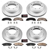 Power Stop 00-05 Ford Excursion Front & Rear Z17 Evolution Geomet Coated Brake Kit (1x psbCRK1905, 1x psbCRK1890) thumbnail 4