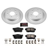 Power Stop 13-15 Acura ILX Front & Rear Z17 Evolution Geomet Coated Brake Kit (1x psbCRK1243, 1x psbCRK3055) thumbnail 2