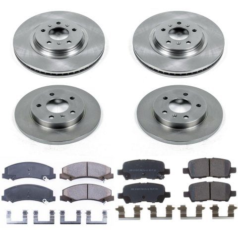 Power Stop 12-13 Chevrolet Impala Front & Rear Autospecialty Brake Kit (1x psbKOE4654, 1x psbKOE1602) thumbnail 8