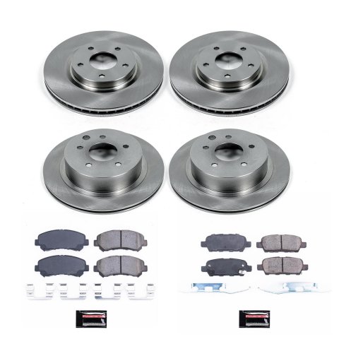 Power Stop 08-14 Nissan Rogue Front & Rear Autospecialty Brake Kit (1x psbKOE4724, 1x psbKOE7881) thumbnail 3