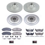 Power Stop 10-11 Ford Ranger Front & Rear Z17 Evolution Geomet Coated Brake Kit (1x psbCRK7004, 1x psbCRK6181) thumbnail 4