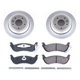 Power Stop 10-11 Ford Ranger Front & Rear Z17 Evolution Geomet Coated Brake Kit (1x psbCRK7004, 1x psbCRK6181) thumbnail 6