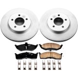 Power Stop 98-04 Chrysler Concorde Front & Rear Z17 Evolution Geomet Coated Brake Kit (1x psbCRK1694, 1x psbCRK6263) thumbnail 5
