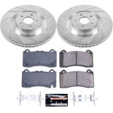 Power Stop 16-18 Ford Focus Front & Rear Z23 Evolution Sport Brake Kit (1x psbK7320, 1x psbK7318) thumbnail 1