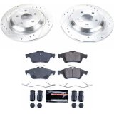 Power Stop 16-18 Ford Focus Front & Rear Z23 Evolution Sport Brake Kit (1x psbK7320, 1x psbK7318) thumbnail 2