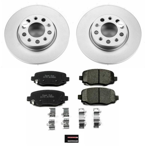 Power Stop 16-18 Fiat 500X Front & Rear Z17 Evolution Geomet Coated Brake Kit (1x psbCRK7299, 1x psbCRK7301) thumbnail 4