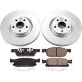 Power Stop 15-19 Ford Edge Front & Rear Z17 Evolution Geomet Coated Brake Kit (1x psbCRK7321, 1x psbCRK7144) thumbnail 1