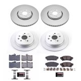 Power Stop 14-15 Lexus IS350 Front & Rear Z17 Evolution Geomet Coated Brake Kit (1x psbCRK6514, 1x psbCRK4633) thumbnail 6