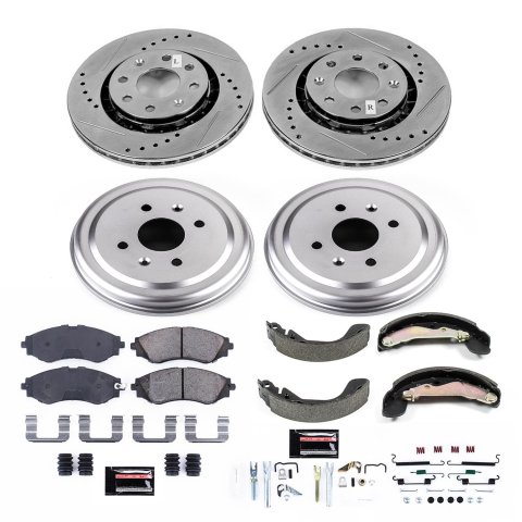 Power Stop 13-15 Chevrolet Spark Front & Rear Z23 Evolution Sport Brake Kit (1x psbKOE15392DK, 1x psbK5893) thumbnail 1