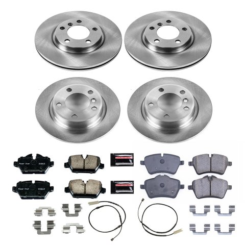 Power Stop 11-16 Mini Cooper Countryman Front & Rear Autospecialty Brake Kit (1x psbKOE6664, 1x psbKOE6665) thumbnail 2