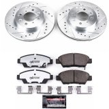 Power Stop 09-12 Honda Fit Front & Rear Z26 Street Warrior Brake Kit (1x psbKOE15399DK, 1x psbK5382-26) thumbnail 3