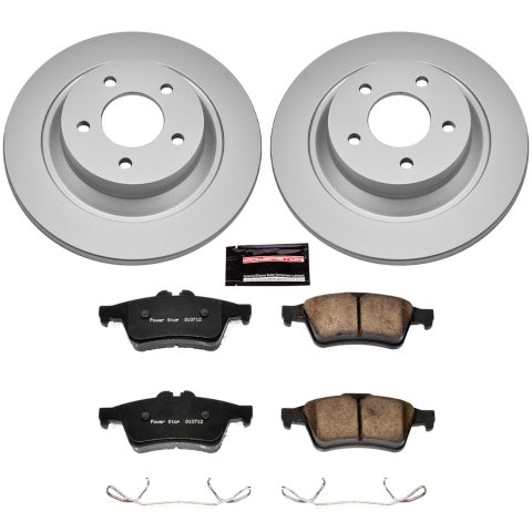 Power Stop 08-10 Mazda 5 Front & Rear Z17 Evolution Geomet Coated Brake Kit (1x psbCRK125, 1x psbCRK5842) thumbnail 6