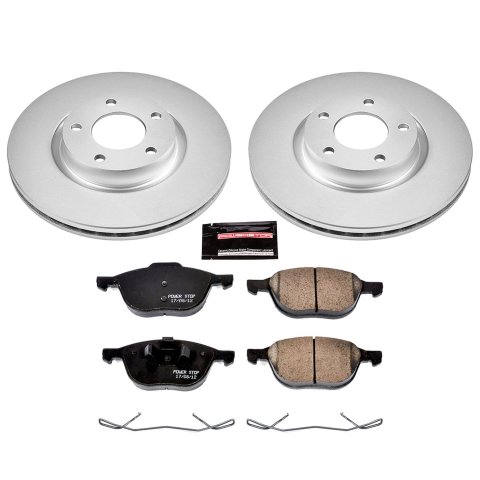 Power Stop 08-10 Mazda 5 Front & Rear Z17 Evolution Geomet Coated Brake Kit (1x psbCRK125, 1x psbCRK5842) thumbnail 7