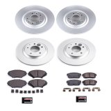 Power Stop 04-11 Mazda RX-8 Front & Rear Z17 Evolution Geomet Coated Brake Kit (1x psbCRK3146, 1x psbCRK3026) thumbnail 6