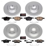 Power Stop 04-05 Volvo S40 Front & Rear Z23 Evolution Sport Coated Brake Kit (1x psbCRK4575, 1x psbCRK5309) thumbnail 4
