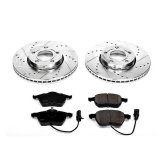 Power Stop 02-04 Audi A4 Front & Rear Z23 Evolution Sport Brake Kit (1x psbK3129, 1x psbK528) thumbnail 1