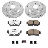 Power Stop 94-99 Ford Mustang Front & Rear Z26 Street Warrior Brake Kit (1x psbK1306-26, 1x psbK1304-26) thumbnail 8