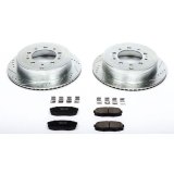 Power Stop 16-18 Lexus LX570 Front & Rear Z23 Evolution Sport Brake Kit (1x psbK3073, 1x psbK2952) thumbnail 2