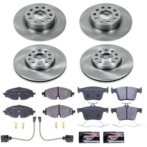 Power Stop 15-18 Audi A3 Front & Rear Track Day SPEC Brake Kit (1x psbTDSK7093, 1x psbTDSK7080) thumbnail 3