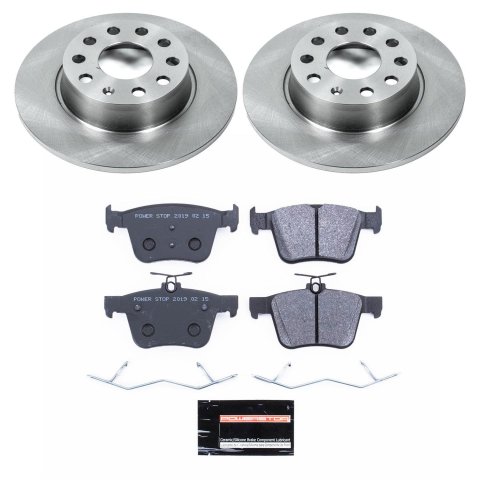 Power Stop 15-18 Audi A3 Front & Rear Track Day SPEC Brake Kit (1x psbTDSK7093, 1x psbTDSK7080) thumbnail 7