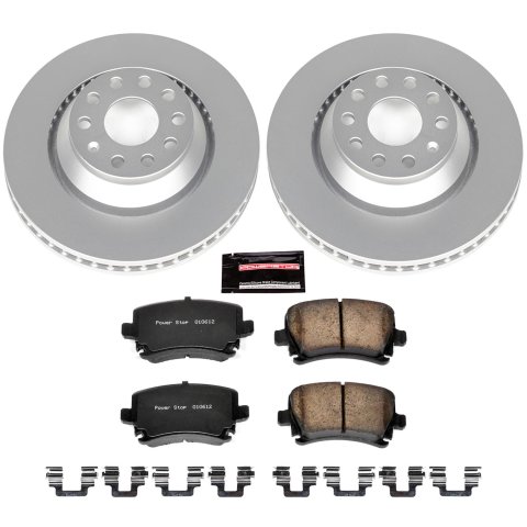 Power Stop 09-11 Volkswagen CC Front & Rear Z23 Evolution Sport Coated Brake Kit (1x psbCRK5425, 1x psbCRK4628) thumbnail 5