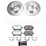 Power Stop 09-11 Audi A4 Front & Rear Z26 Street Warrior Brake Kit (1x psbK5752-26, 1x psbK4745-26) thumbnail 7