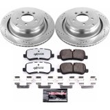 Power Stop 06-09 Land Rover Range Rover Front & Rear Z36 Truck & Tow Brake Kit (1x psbK5624-36, 1x psbK5419-36) thumbnail 6