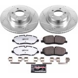 Power Stop 06-09 Land Rover Range Rover Front & Rear Z36 Truck & Tow Brake Kit (1x psbK5624-36, 1x psbK5419-36) thumbnail 7