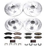 Power Stop 06-09 Chevrolet Trailblazer Front & Rear Z23 Evolution Sport Brake Kit (1x psbK1453, 1x psbK2050) thumbnail 8