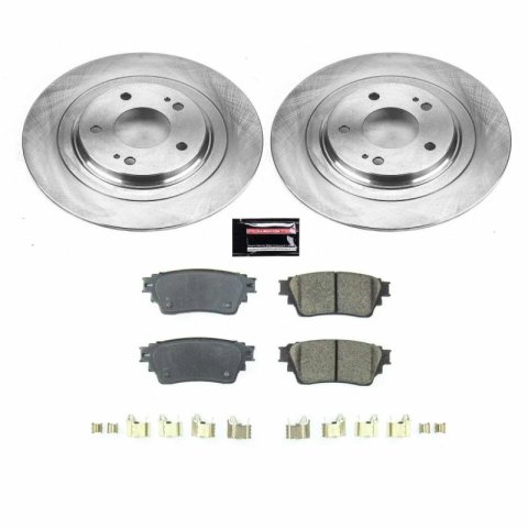 Power Stop 2018 Mitsubishi Eclipse Cross Front & Rear Autospecialty Brake Kit (1x psbKOE8381, 1x psbKOE8424) thumbnail 5