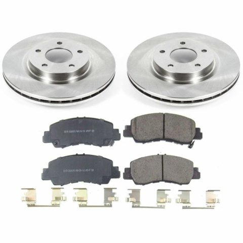 Power Stop 2018 Mitsubishi Eclipse Cross Front & Rear Autospecialty Brake Kit (1x psbKOE8381, 1x psbKOE8424) thumbnail 6