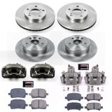 Power Stop 00-04 Toyota Avalon Front & Rear Autospecialty Brake Kit w/Calipers (1x psbKCOE2322, 1x psbKCOE1058) thumbnail 2