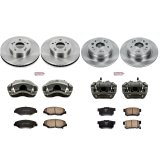 Power Stop 02-04 Honda CR-V Front & Rear Autospecialty Brake Kit w/Calipers (1x psbKCOE6172, 1x psbKCOE1043) thumbnail 2