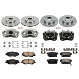 Power Stop 03-07 Honda Accord Front & Rear Autospecialty Brake Kit w/Calipers (1x psbKCOE1043A, 1x psbKCOE2391) thumbnail 2