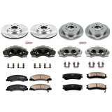Power Stop 06-10 Chevrolet Impala Front & Rear Autospecialty Kit w/Cals (Bundled Kit) thumbnail 2