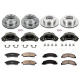 Power Stop 1999 Ford F-250 Super Duty Front & Rear Autospecialty Kit w/Cals (Bundled Kit) thumbnail 2