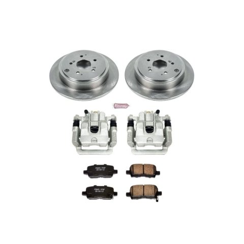 Power Stop 03-08 Honda Pilot Front & Rear Autospecialty Brake Kit w/Calipers (1x psbKCOE2302, 1x psbKCOE2382) thumbnail 3