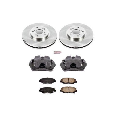 Power Stop 03-08 Honda Pilot Front & Rear Autospecialty Brake Kit w/Calipers (1x psbKCOE2302, 1x psbKCOE2382) thumbnail 4