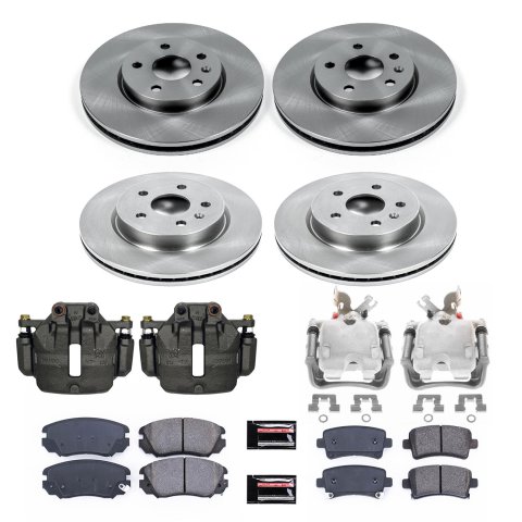Power Stop 10-16 Buick LaCrosse Front & Rear Autospecialty Kit w/Cals (Bundled Kit) thumbnail 2
