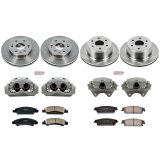 Power Stop 08-14 Chevrolet Tahoe Front & Rear Autospecialty Kit w/Cals (Bundled Kit) thumbnail 2