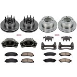 Power Stop 10-11 Ford F-250 Super Duty Front & Rear Autospecialty Kit w/Cals (Bundled Kit) thumbnail 2