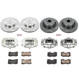 Power Stop 09-13 Infiniti FX50 Front & Rear Autospecialty Kit w/Cals (Bundled Kit) thumbnail 2