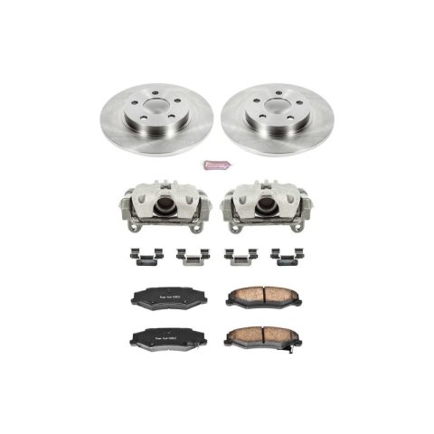 Power Stop 2005 Cadillac DeVille Front & Rear Autospecialty Brake Kit w/Calipers (1x psbKCOE1566, 1x psbKCOE5137) thumbnail 4